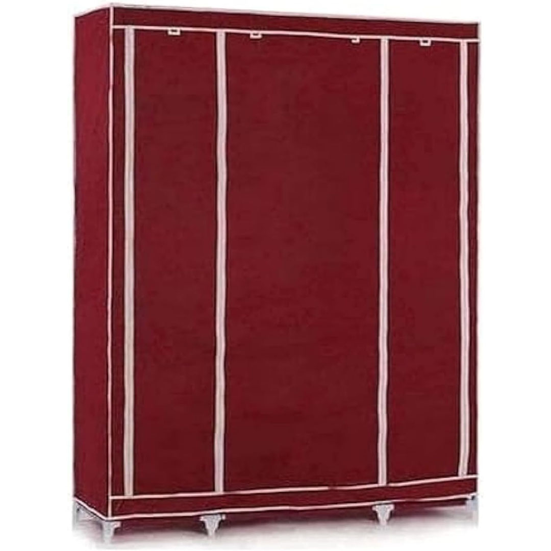 دولاب ملابس قماش سهل التركيب - 3 درفه - نبيتي