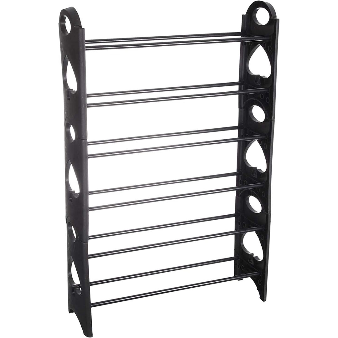 جزامة بلاستيك 6 دور - أسود