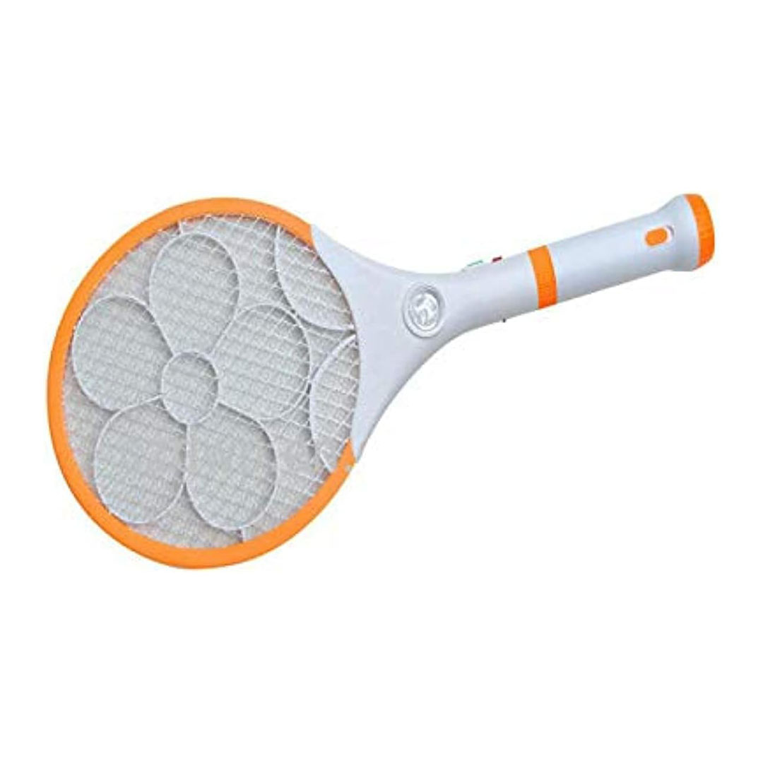 مضرب الناموس الكهربائي - برتقالي