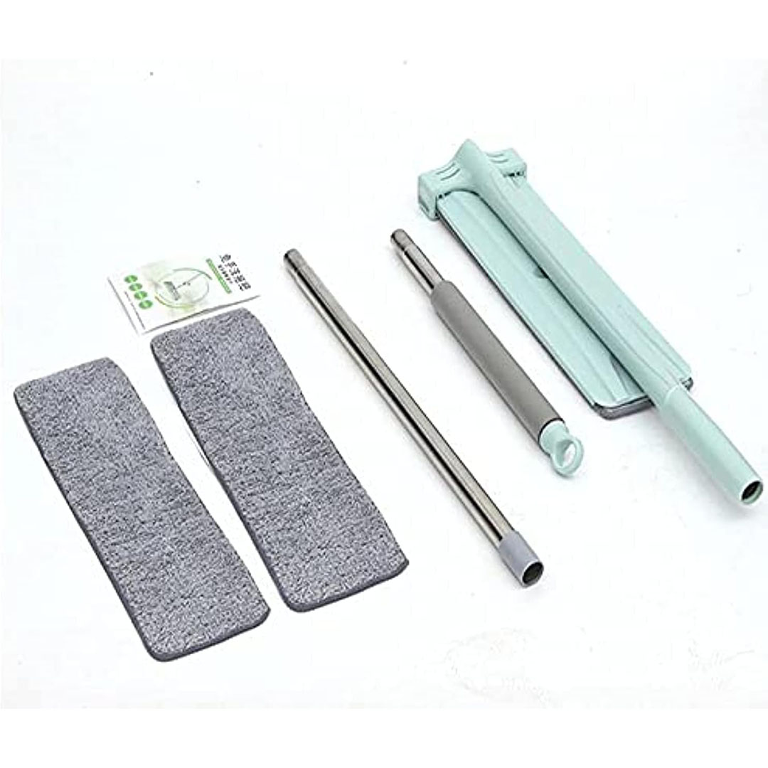 ممسحة للأرضيات عصر ذاتي - 2 غيار - مينت