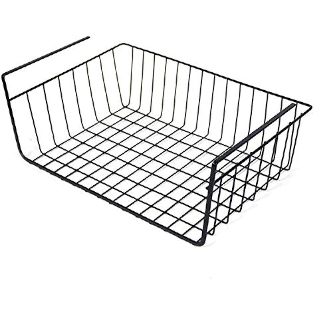 رف تخزين متعدد الاستخدامات - أسود