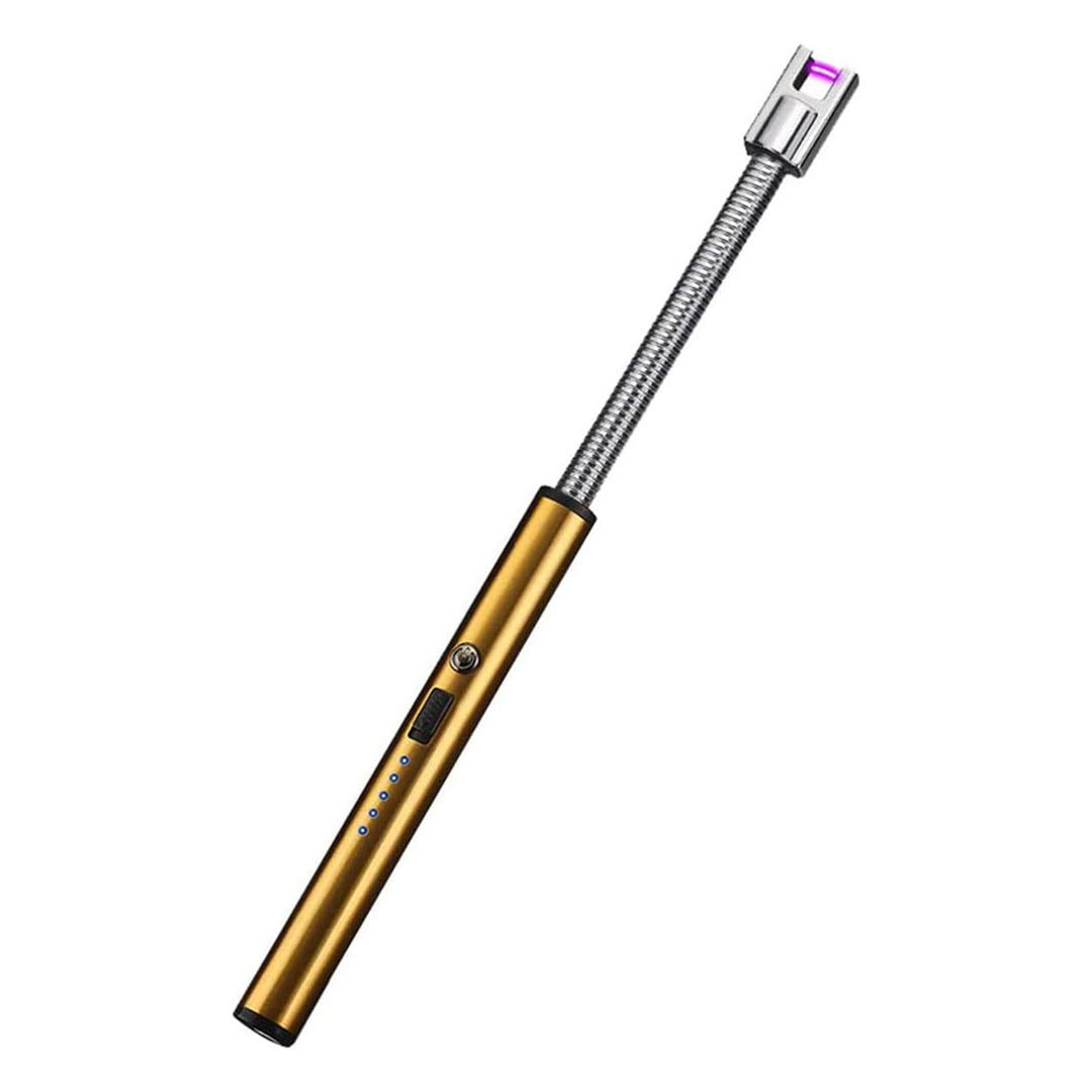 ولاعة بلازما بدون لهب - ذهبي