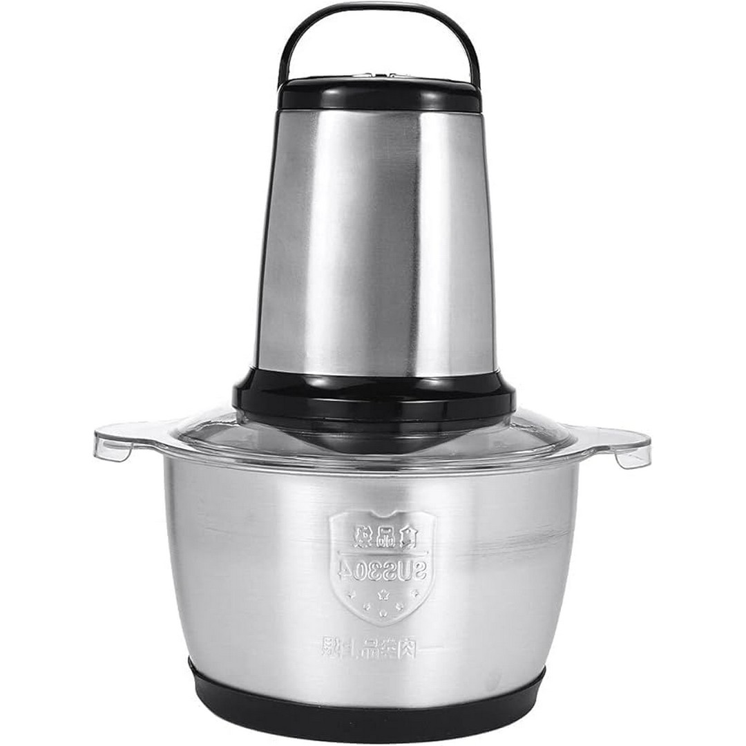 كبة طعام كهربائي - 300 وات - 3 لتر - فضي