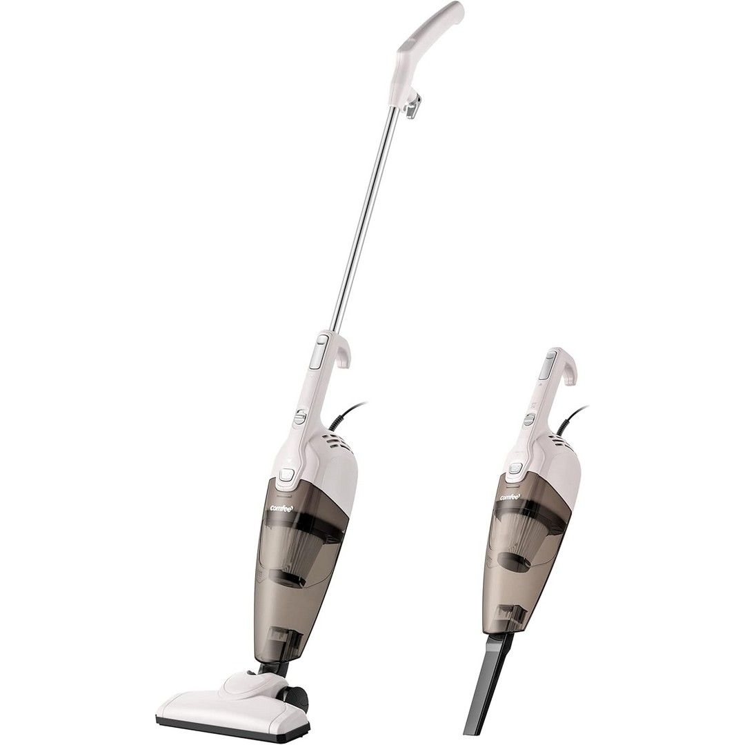 مكنسة كهربائية محمولة ميديا 3 في 1 - 600 وات - 0.5 لتر - أبيض