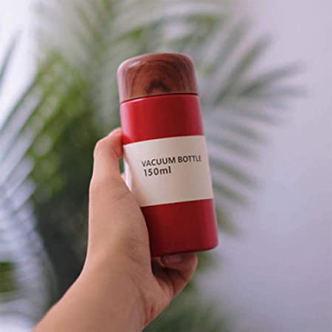 ترمس قهوة حراري - 150 مللي - أحمر