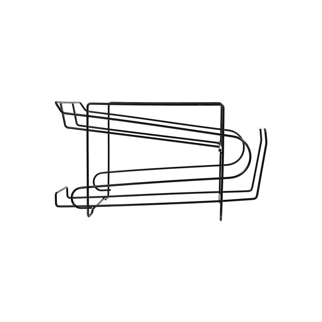 حامل و منظم كان للثلاجة - أسود