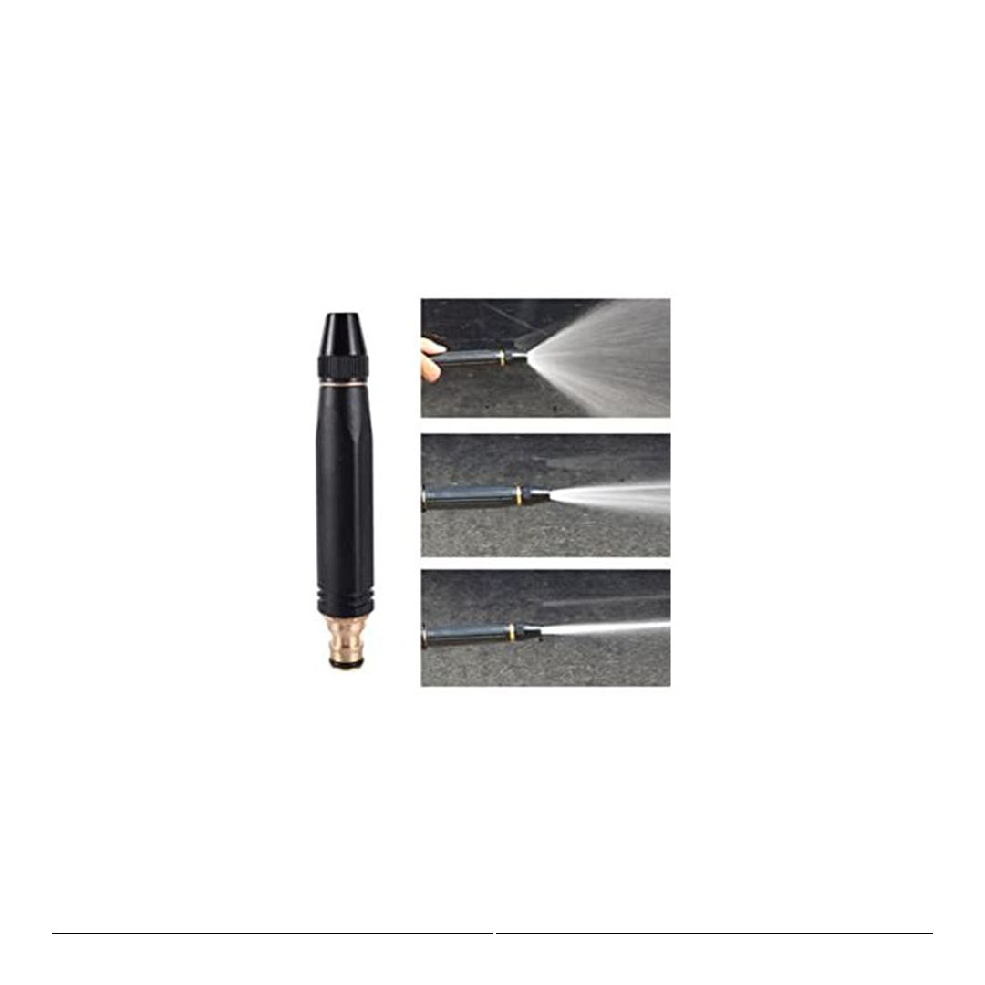 فوهة رش المياة بضغط عالي - أسود