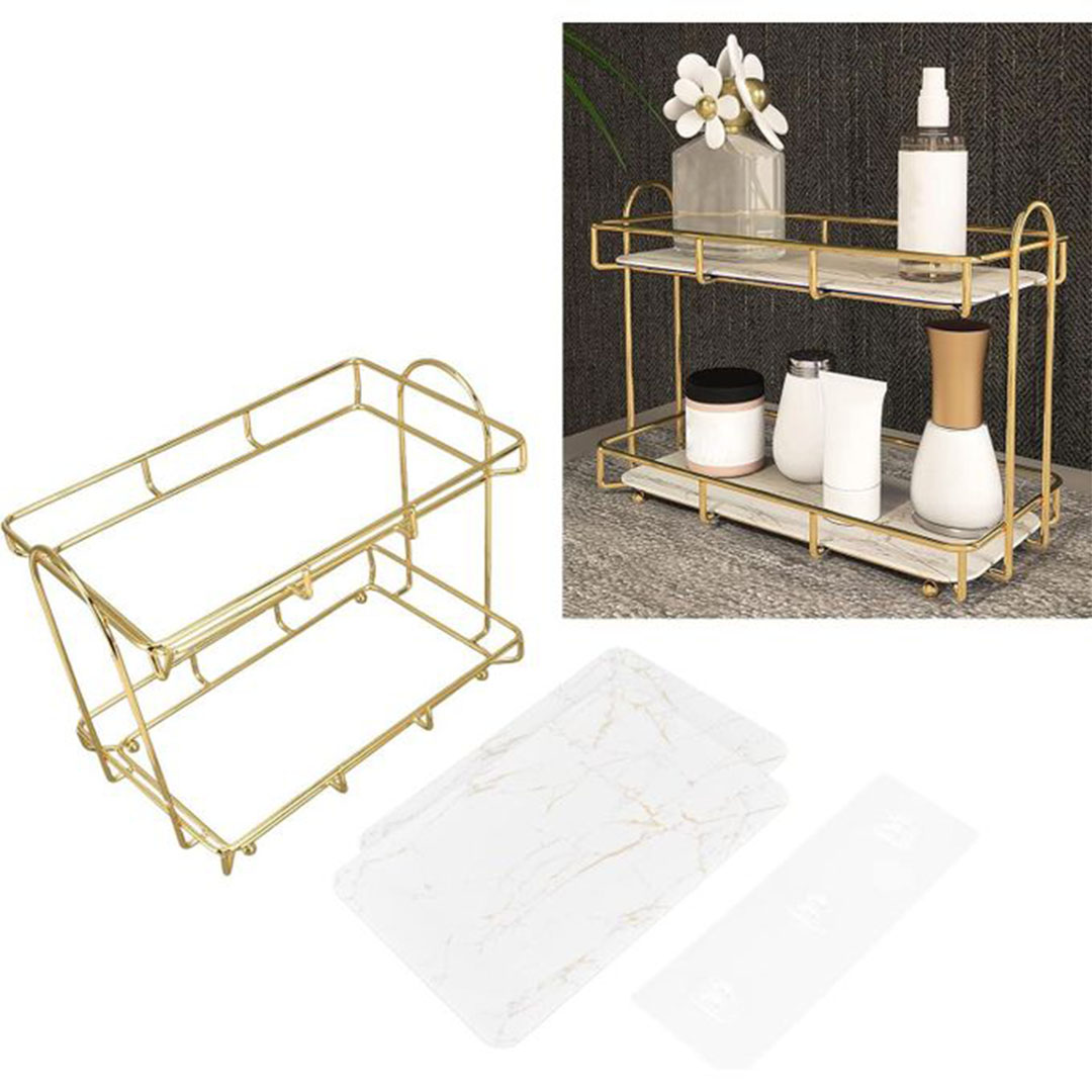 منظم مودرن بإطار ذهبي - 30×35×20