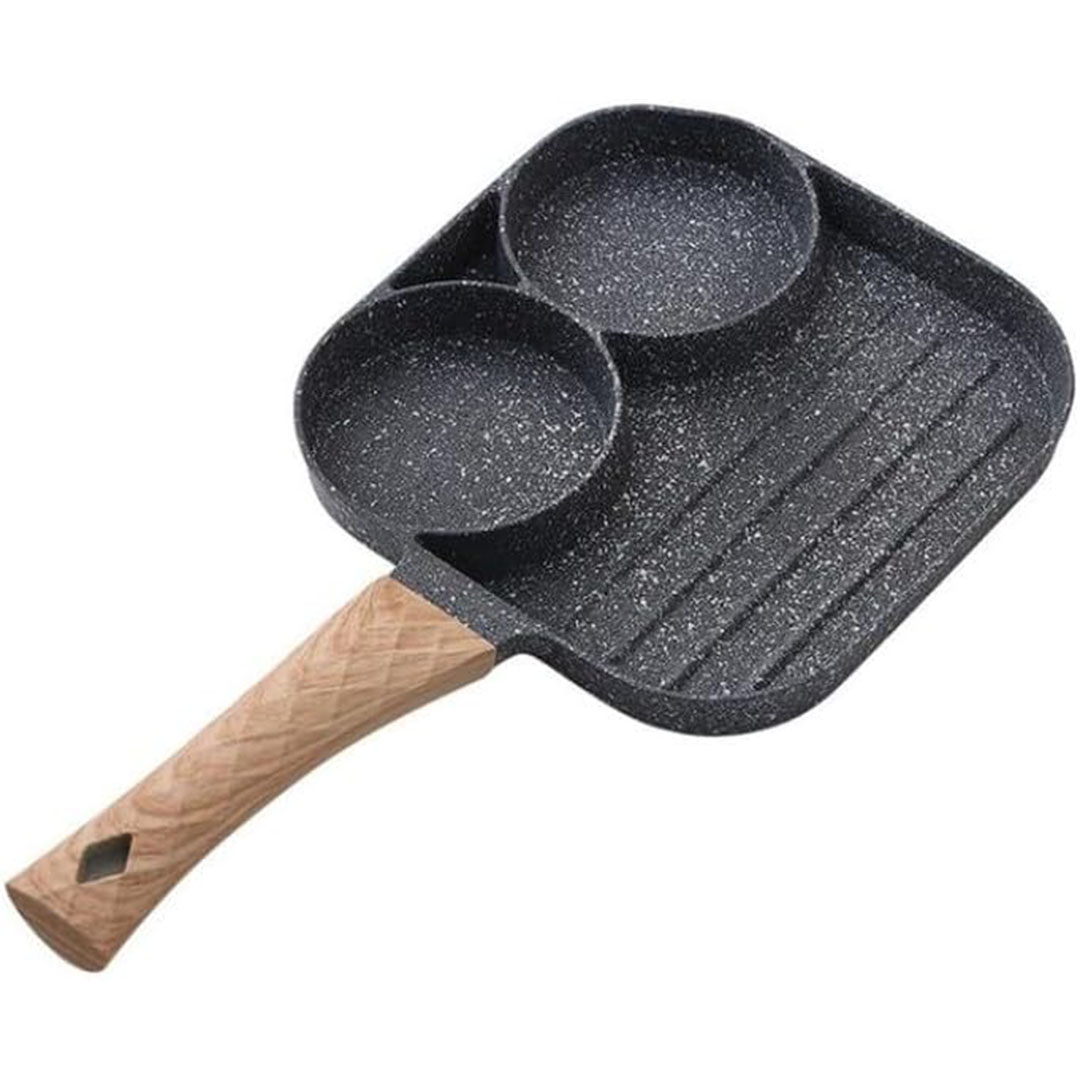 طاسة جريل متقسمة إلي 3 أجزاء