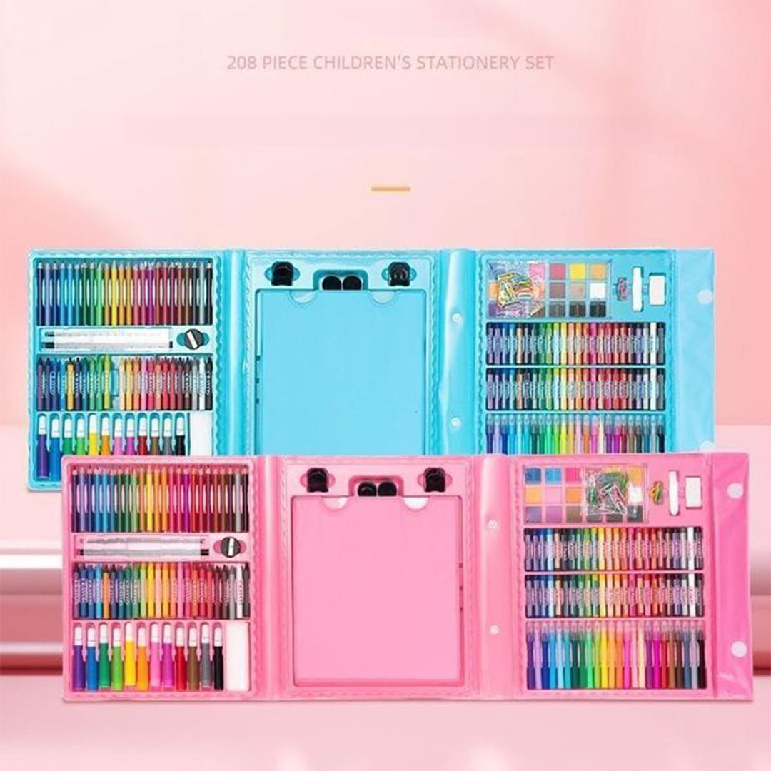 مجموعة فنون متكاملة - 208 قطعة