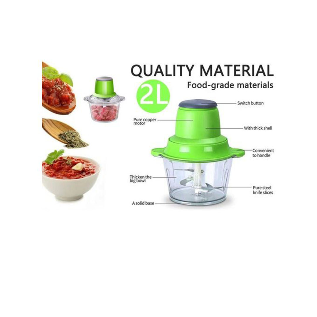 كبة ومفرمة خضار ولحم - 4 شفرات - 2 لتر - 250 وات