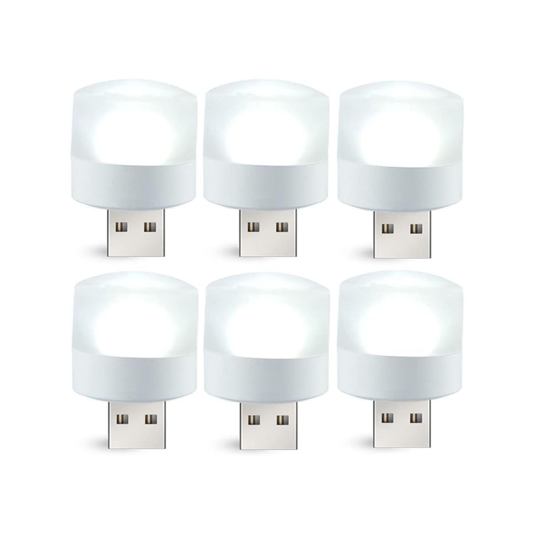 كشاف صغير USB للقراءة - أبيض