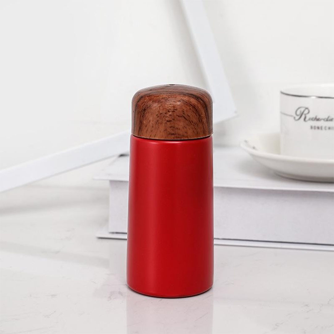 ترمس قهوة حراري - 150 مللي - أحمر