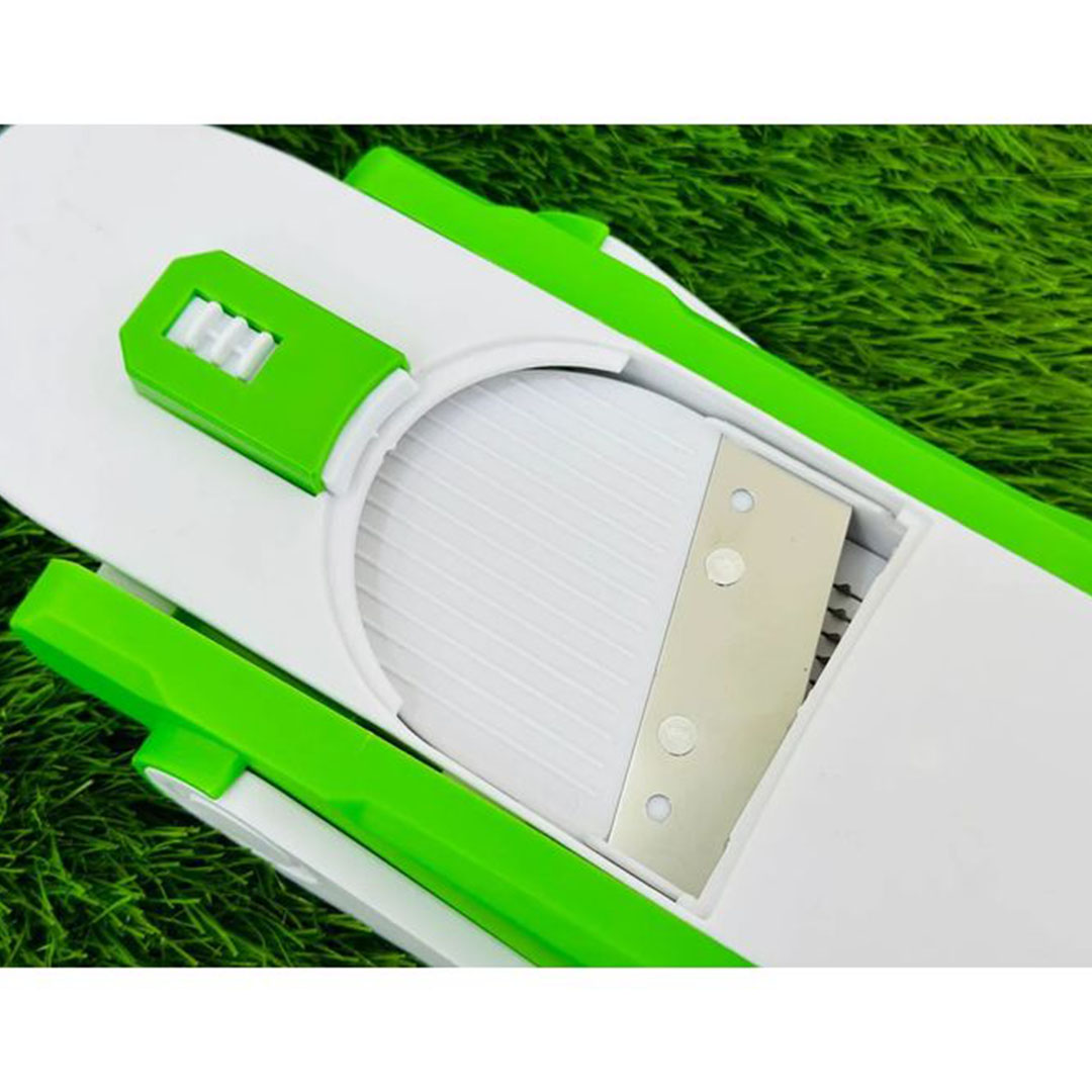 قطاعة خضروات مع حوض تجميع