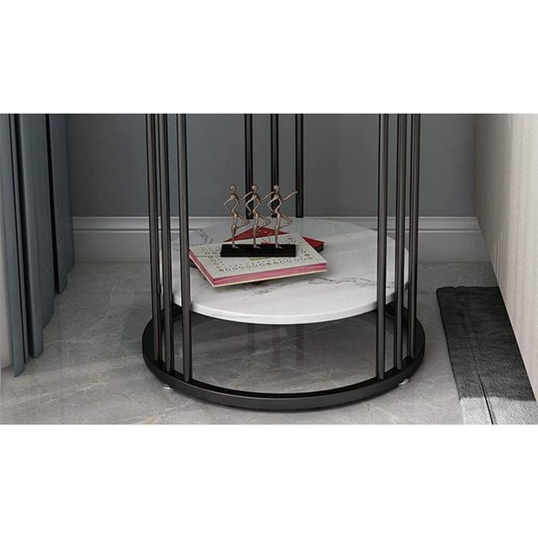 ترابيزة جانبية دائرية مودرن - ارتفاع 60 * قطر 50