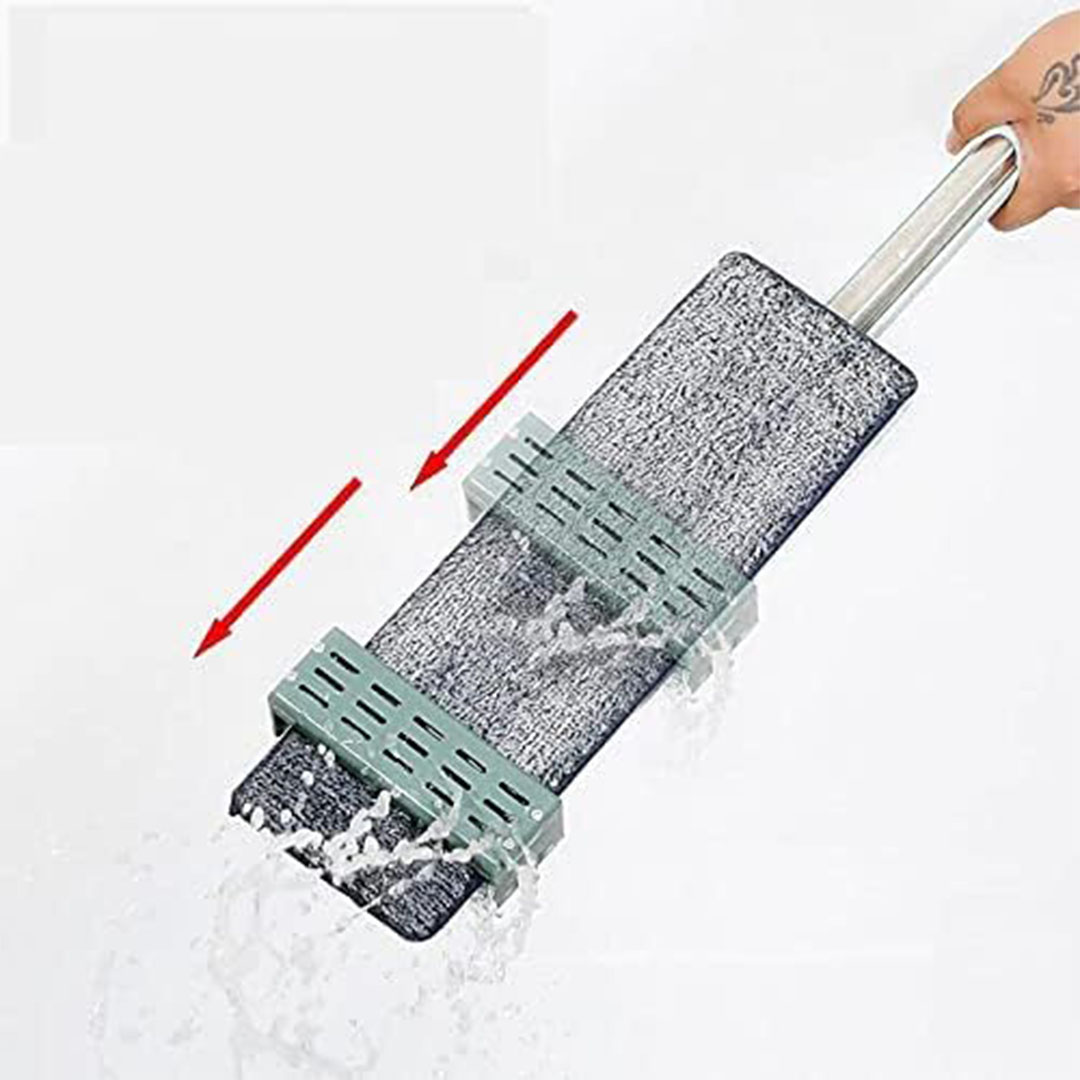 ممسحة للأرضيات عصر ذاتي - 2 غيار - مينت