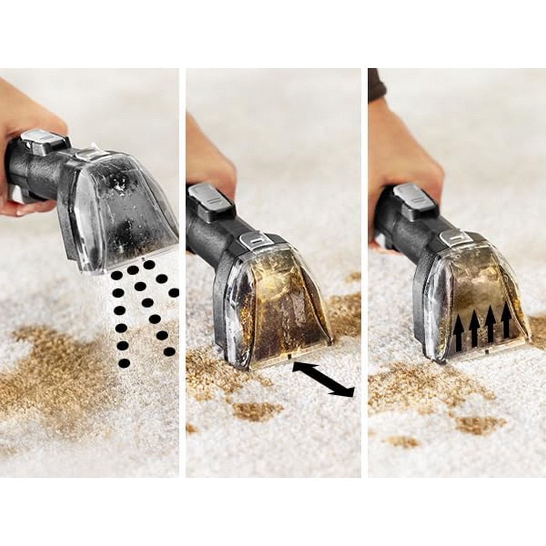 جهاز تنظيف البقع هايدروستيم بيسيل - أسود - 3700E