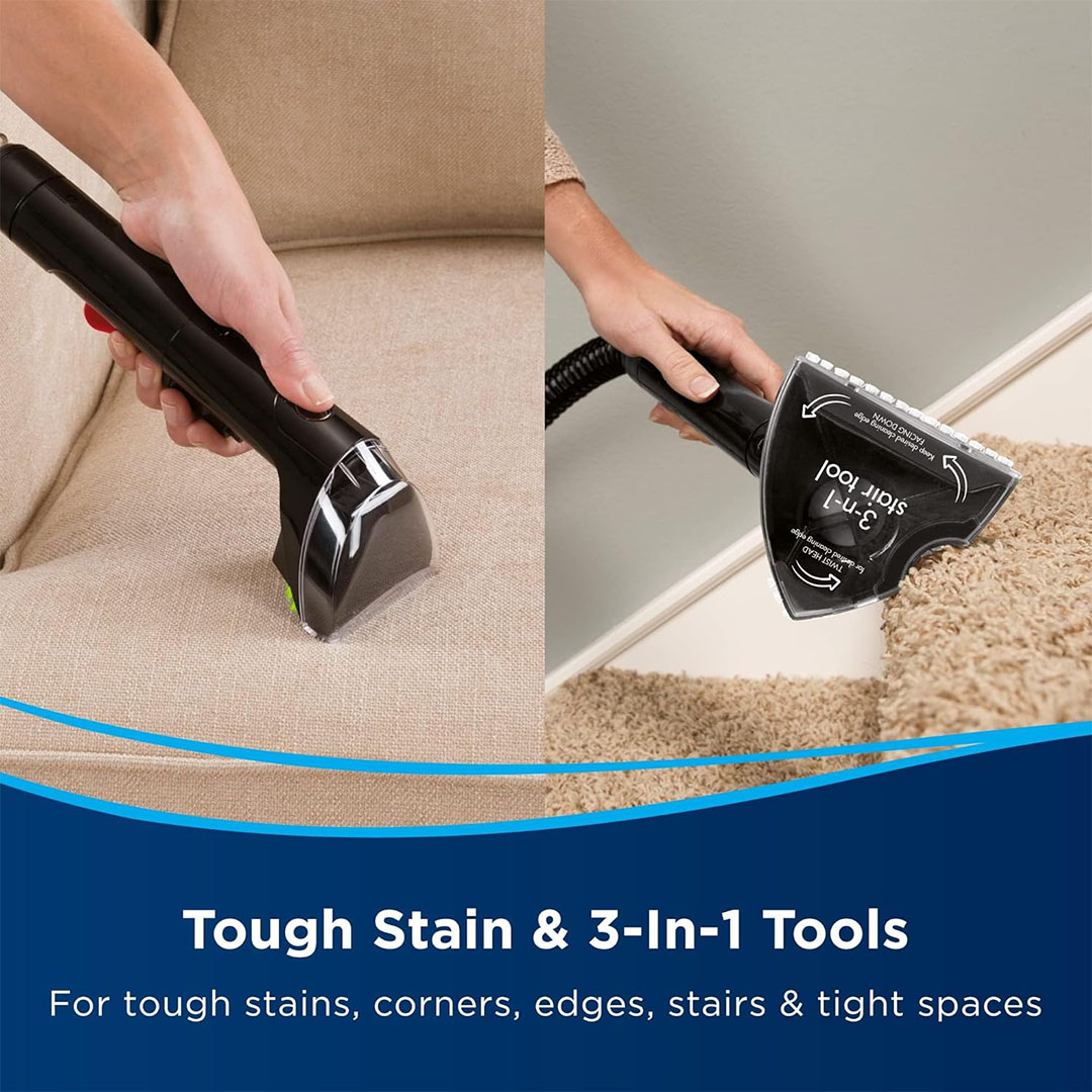 2066E مكنسة كهربائية من بيسيل - 3.7 لتر - أسود