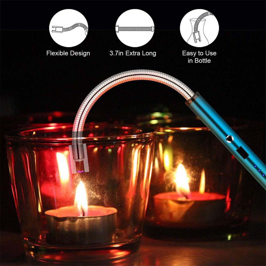 ولاعة بلازما بدون لهب - أزرق