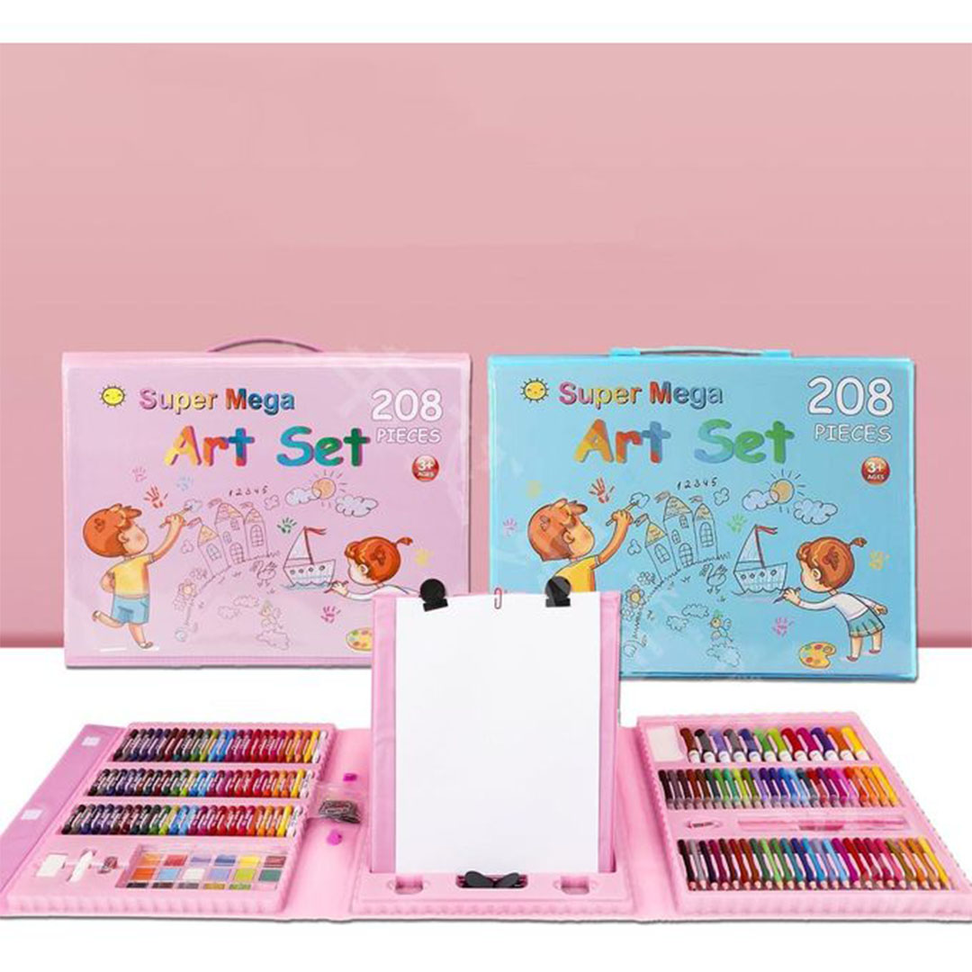 مجموعة فنون متكاملة - 208 قطعة