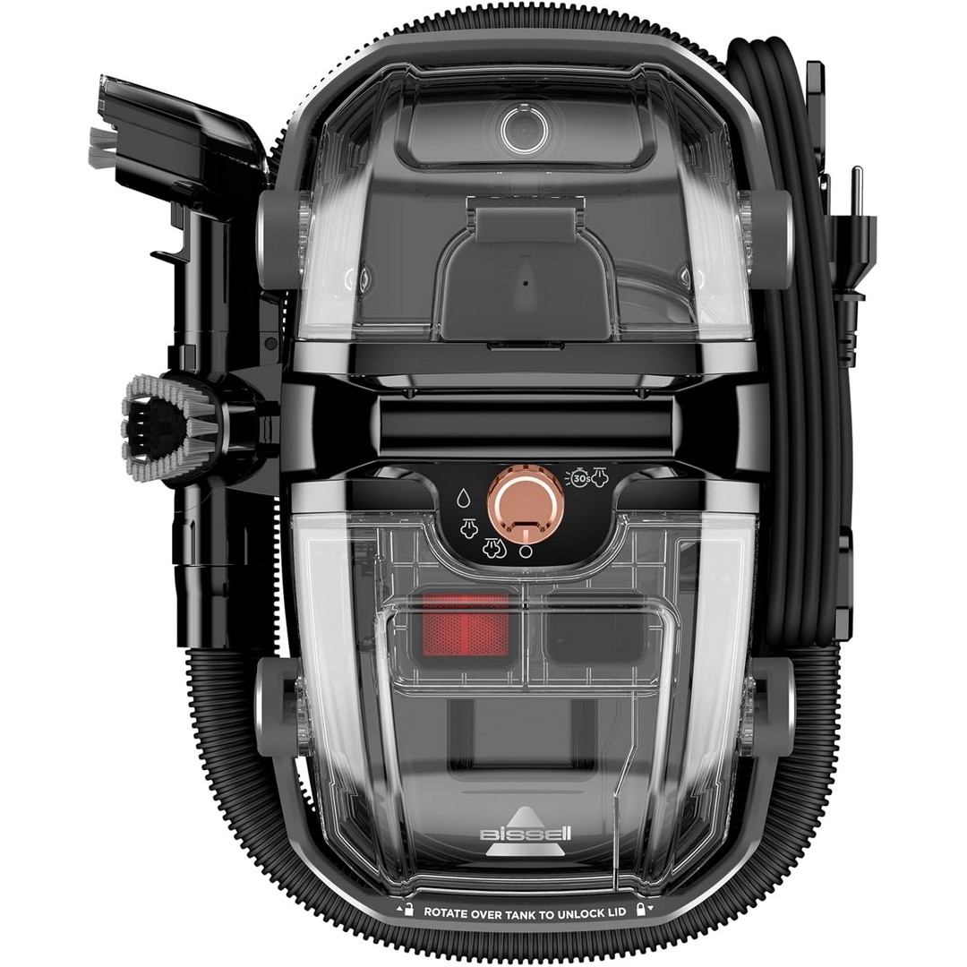 جهاز تنظيف البقع هايدروستيم بيسيل - أسود - 3700E