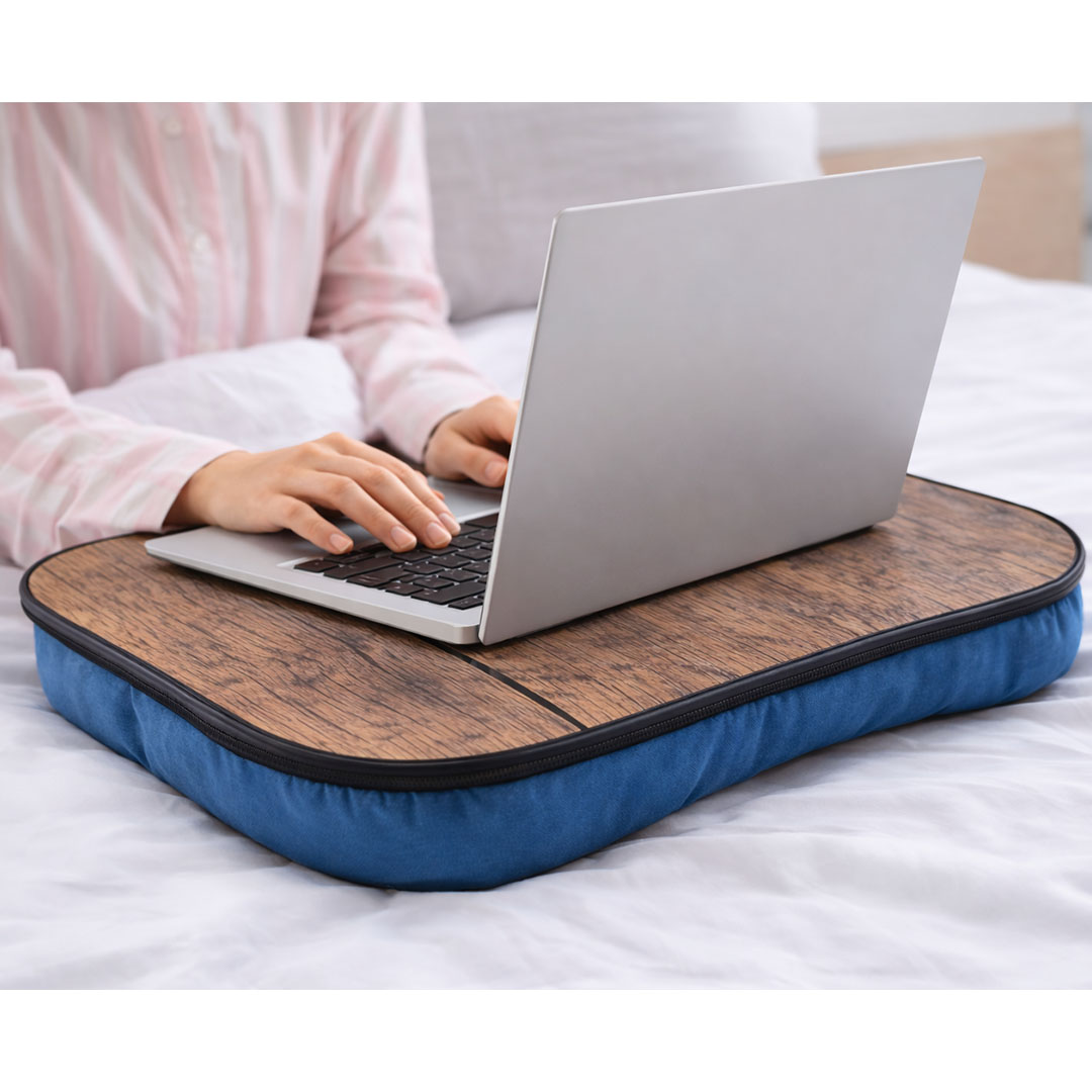 ترابيزة لاب توب خشب بوسادة - 49.5 * 39.5 سم