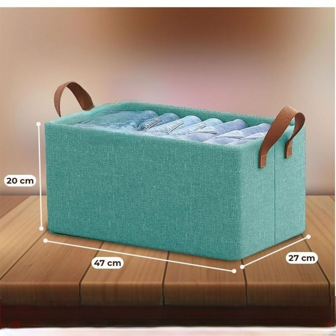مجموعة صناديق تخزين قابلة للطي - 3 قطع