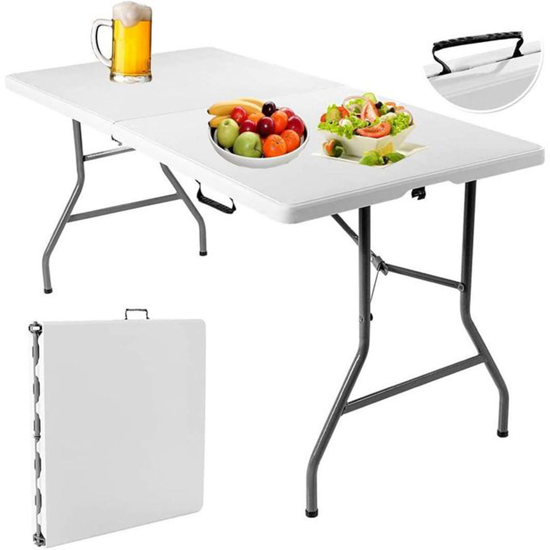 طاولة نزهة قابلة للطي + حقيبة - 150 سم