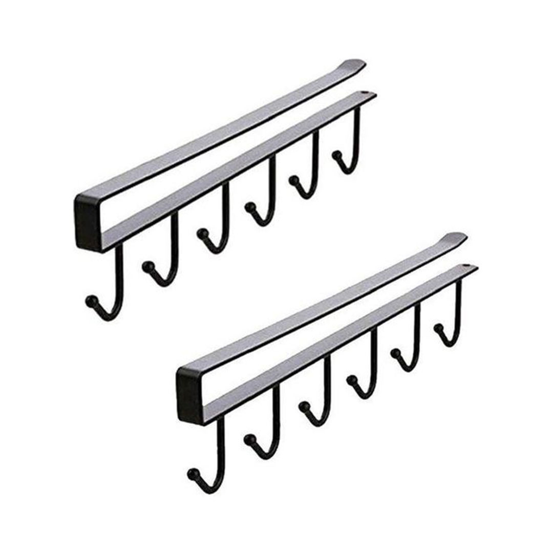 علاّقة أكواب مزدوجة متعددة الوظائف قطعتين