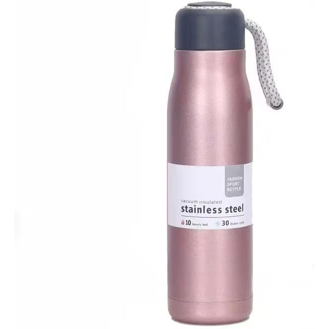 مج حراري استانليس برباط - بينك - 550 ملي