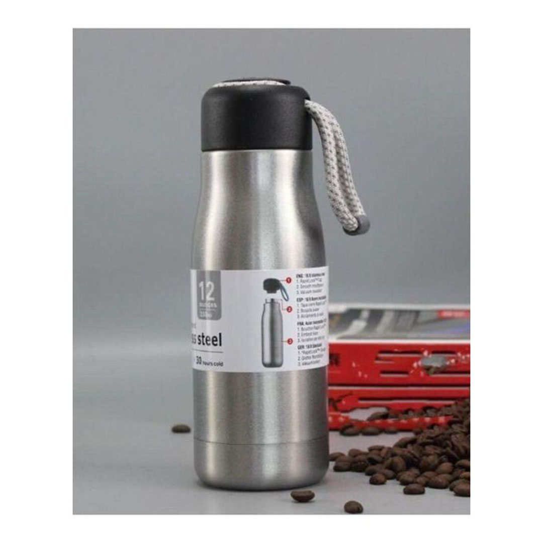 مج حراري استانليس برباط - فضي - 550 ملي