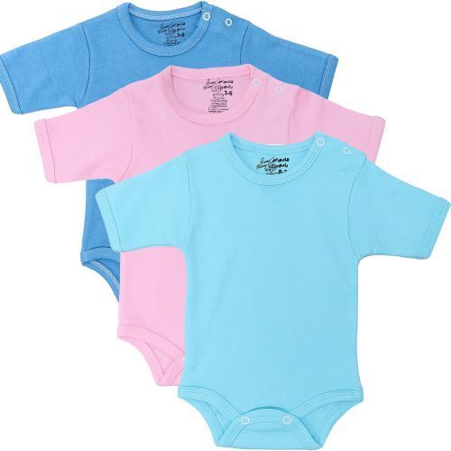 سالوبيت نص كم الوان ساده - 3 قطع