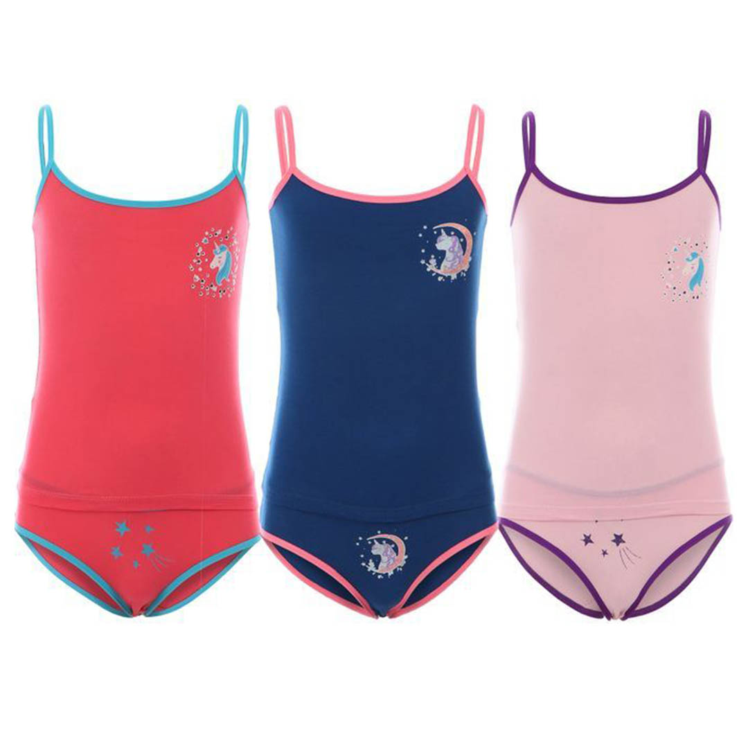 طقم داخلي بناتي - 3 اطقم