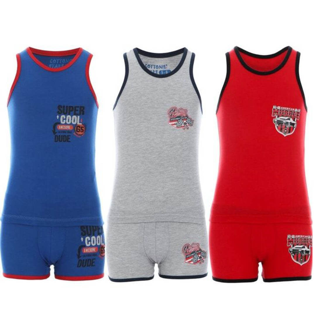 طقم داخلي اولادي - 3 قطع