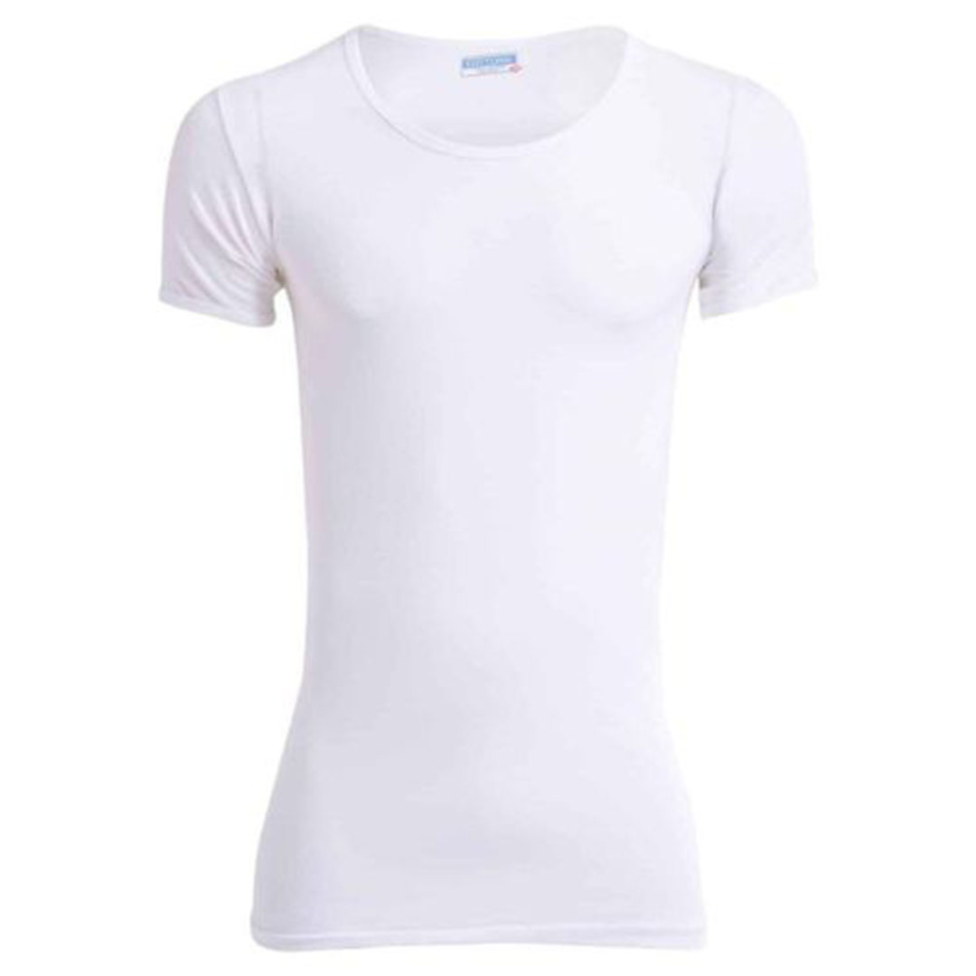 أندر شيرت رجالي - 6 قطع - أبيض