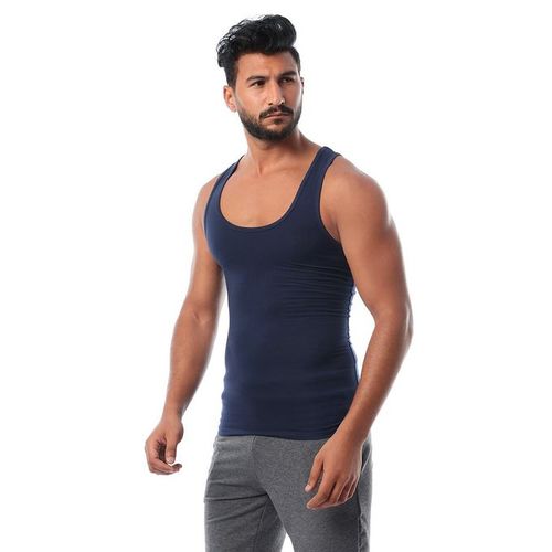 فانلة حمالات رجالي استريتش - 3 قطع