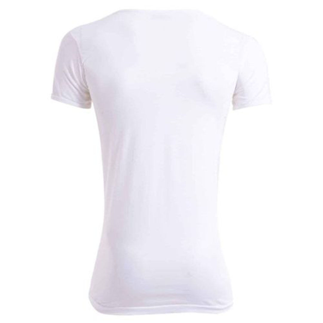 أندر شيرت رجالي - 6 قطع - أبيض