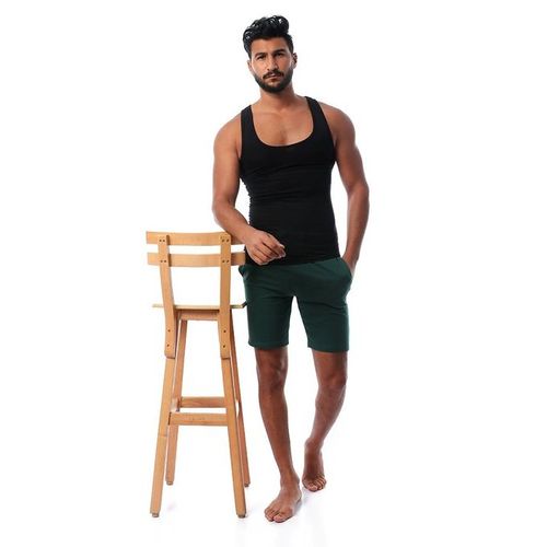 فانلة حمالات رجالي استريتش - 3 قطع