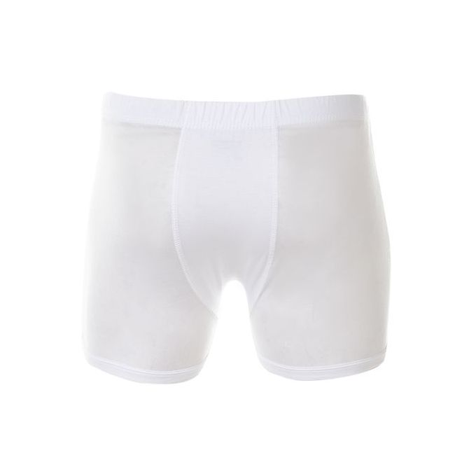 3 بوكسر 100% قطن - أبيض