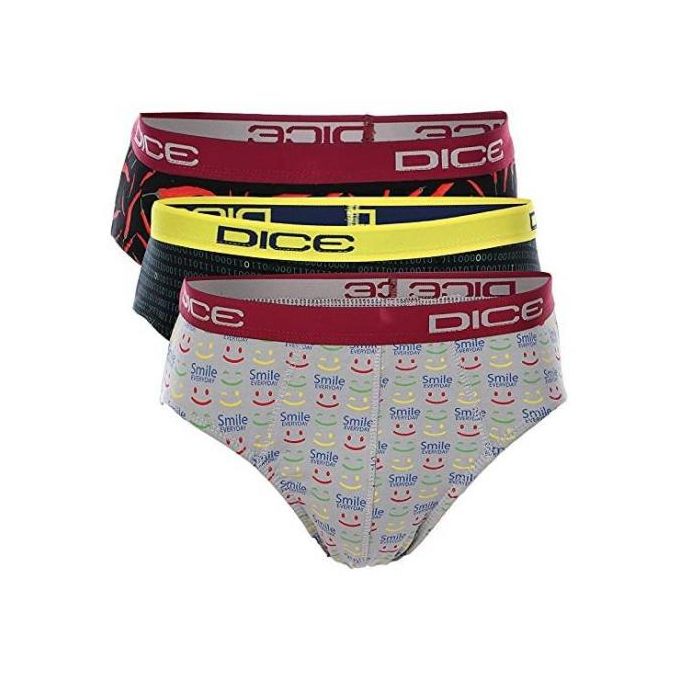 سليب رجالى مطبوع - 3 قطع