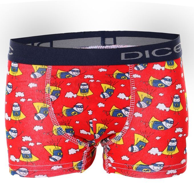 بوكسر مطبوع اولادى - 6 قطع