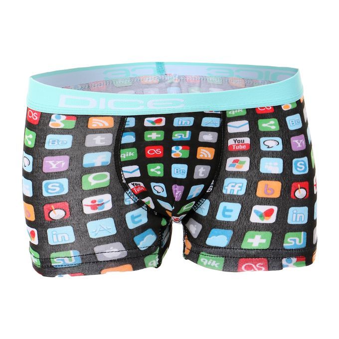 بوكسر مطبوع اولادى - 6 قطع