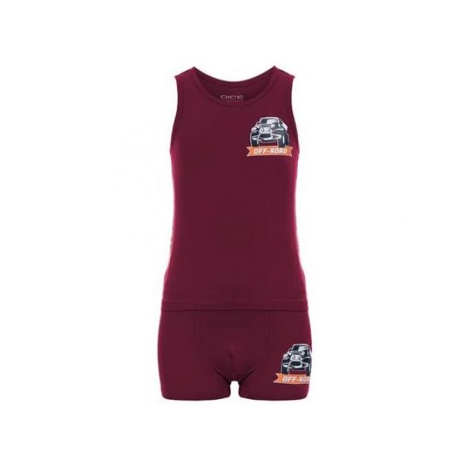 6 طقم فانلة حماله وبوكسر أولادي