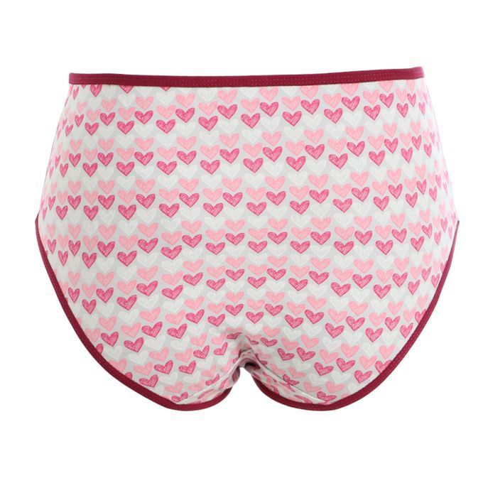 بانتي حريمي مطبوع - 6 قطع