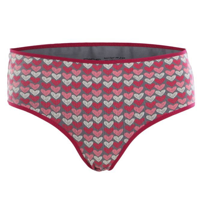 بانتي ميدي حريمي مطبوع - 6 قطع