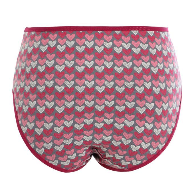 بانتي ميدي حريمي مطبوع - 6 قطع