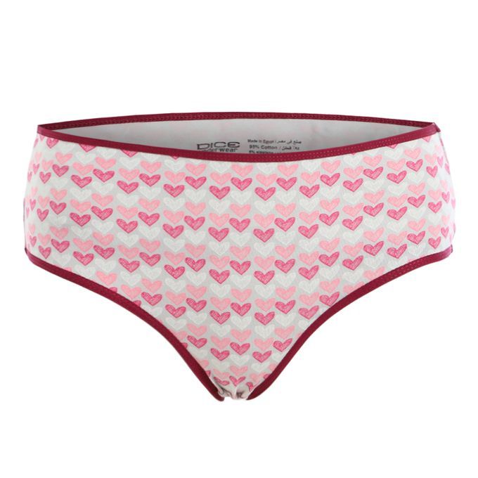 بانتي ميدي حريمي مطبوع - 6 قطع