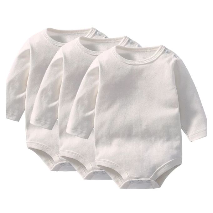 سالوبيت أبيض كم للبيبى - 3 قطع