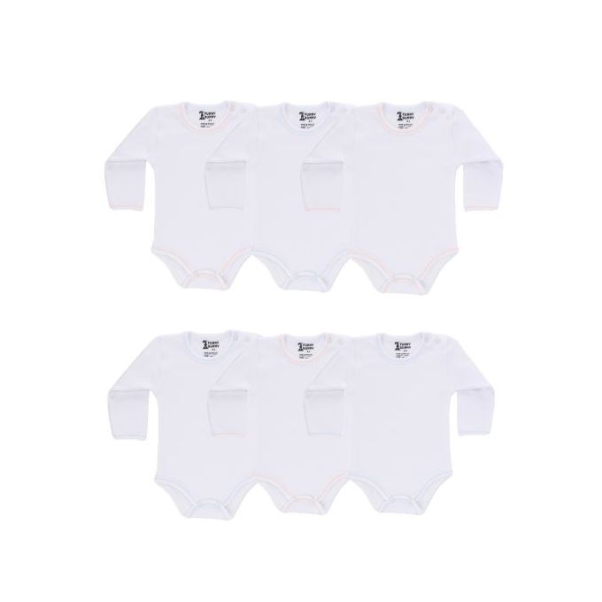 سالوبيت أبيض كم للبيبى - 6 قطع