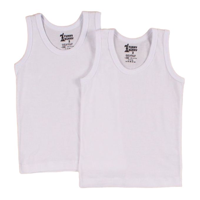 فانلة الوان اولادي 100% قطن - 3 قطع